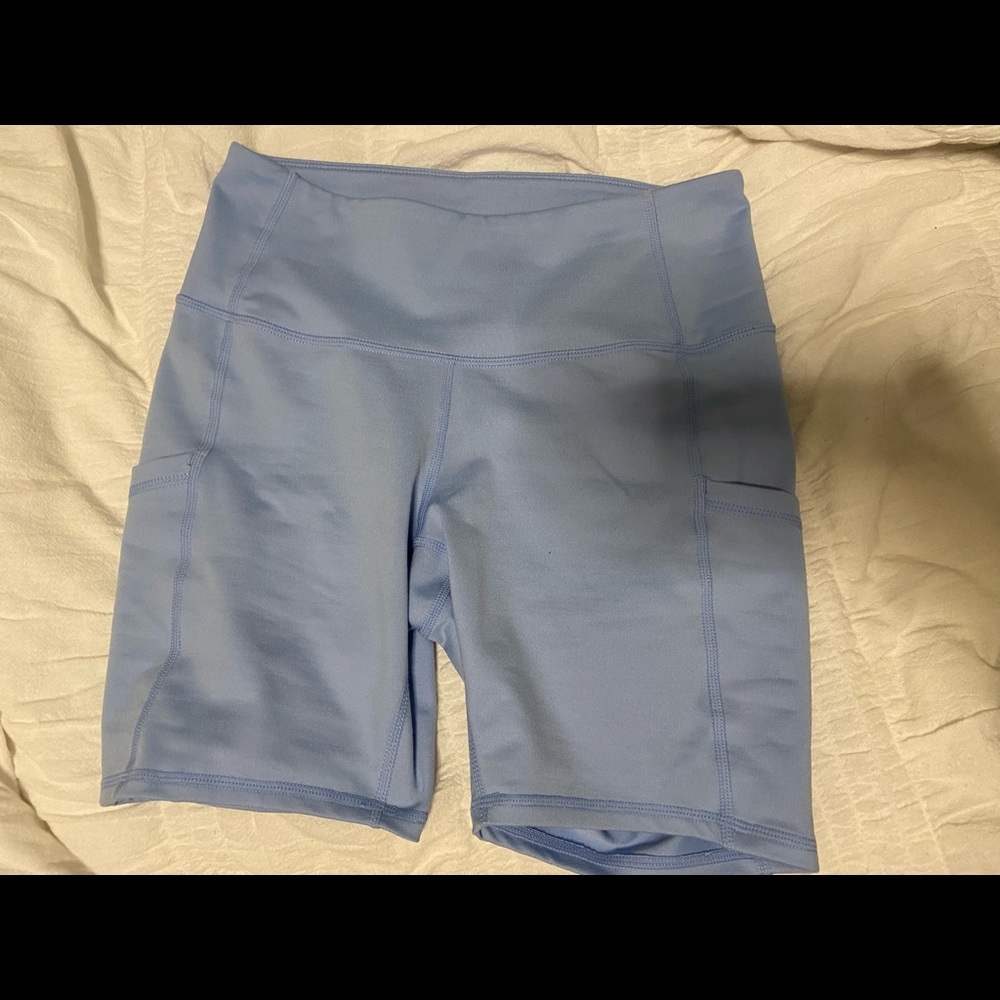 Light blue spandex